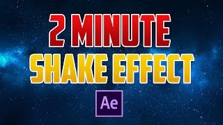 After Effects CC  How to Do the Shake Effect [upl. by Ansley654]