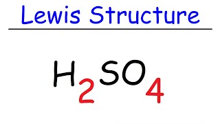 H2SO4 Lewis Structure  Sulfuric Acid [upl. by Eeliak219]