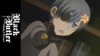 Black Butler Season 3 Book of Circus  Official Clip  quotQuestioning Undertakerquot [upl. by Esertap]