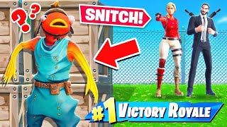 HIDE or SNITCH to WIN Fortnite [upl. by Assirahc101]