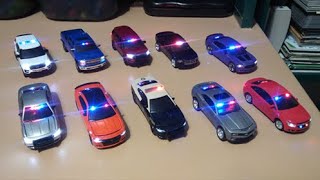 Greenlight 164 scale police cars with LED lights [upl. by Wellesley912]