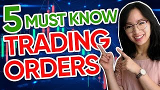 5 Types of ORDERS You Must Know For Trading [upl. by Mariel]