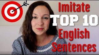 How to Pronounce TOP 10 English Sentences [upl. by Wahl]