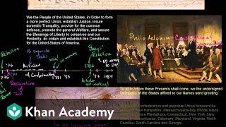 Birth of the US Constitution  US History  Khan Academy [upl. by Ettennor480]