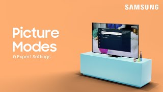 Changing the picture modes and settings on your TV  Samsung US [upl. by Ashely]