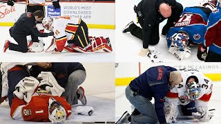 NHL Goalies Groin Injuries [upl. by Cassondra]