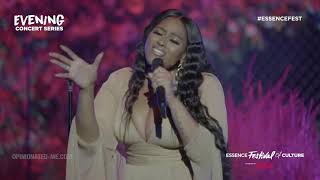 Jazmine Sullivan  Essence Festival 2021 [upl. by Esiole182]