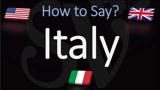 How to Pronounce Italy CORRECTLY [upl. by Refinnaej]