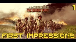 Close Combat The Bloody First – First Impressions – Part 1 [upl. by Bashuk]