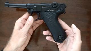 KWC P08 Luger review [upl. by Artus398]