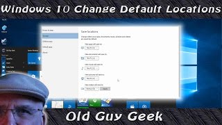 Windows 10 Low Space on C Drive Change Default Storage Locations 2019 Update in the Description [upl. by Tigdirb65]