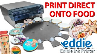 EDDIE  worlds only EDIBLE INK desktop printer [upl. by Amado]