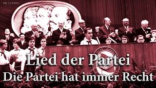 Lied der Partei GDR songEnglish translation [upl. by Llenaj]