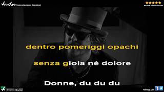 Zucchero  Donne Karaoke HQ con cori [upl. by Ashly]