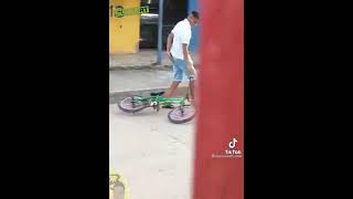 EPIC PAINFUL BIKE BAIT PRANK [upl. by Adriell]