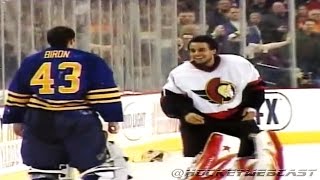 Buffalo Sabres vs Ottawa Senators Line Brawl 2007 High Quality [upl. by Vanhook]