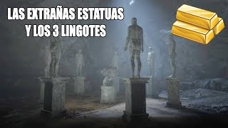 Red Dead Redemption 2 – El puzzle de las misteriosas estatuas que nos da 3 LINGOTES de oro [upl. by Tipton157]