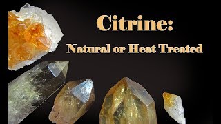 Citrine Real or Fake  Natural or Heat Treated Amethyst [upl. by Dorelia]