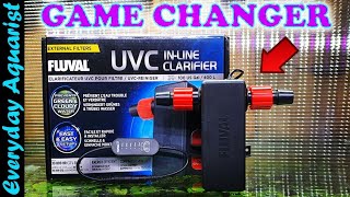 Fluval UVC InLine AQUARIUM CLARIFIER  Complete UNBOXING amp REVIEW [upl. by Nerro976]