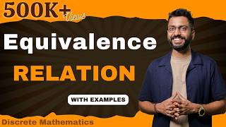 Equivalence Relation in Discrete Mathematics with examples [upl. by Ralaigh]