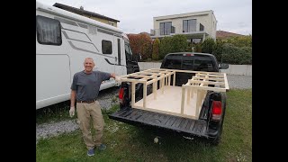 DIY TRUCK CAMPER  DODGE DAKOTA  PART 1 [upl. by Caesar236]