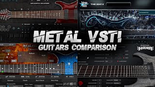 4 Metal VSTi Guitars Comparison [upl. by Samala60]