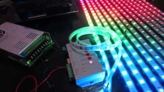 How to Build an LED Display 1 Basic Wiring and Setup WS2801 LEDs [upl. by Maryrose]