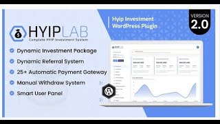 HYIPLab  HYIP Investment WordPress Plugin [upl. by Portie]