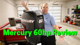 Mercury 60 hp 4 Stroke Review Mercury Marines Finest Ourboard [upl. by Kalagher560]