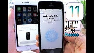 New iPhone To iPhone Set up Process in iOS 11 [upl. by Aidualc]