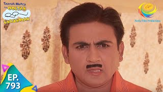 Taarak Mehta Ka Ooltah Chashmah  Episode 793  Full Episode [upl. by Kessel57]