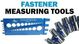 How to Use Fastener Measuring Tools  Fasteners 101 [upl. by Ecnal]