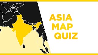 Guess the Country in Asia Map Quiz [upl. by Hattie506]