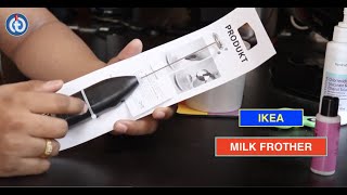 IKEA MILK FROTHER Review amp Battery Installation [upl. by Pish523]