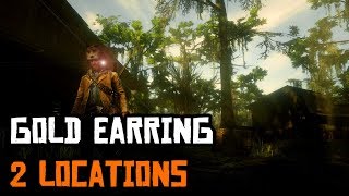 2 Gold Earring Locations in Red Dead Redemption 2 [upl. by Kattie]