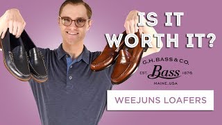 GH Bass quotWeejunsquot Loafers Is It Worth It  Trad Penny Loafer Review [upl. by Tove]