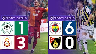 KONYASPOR 13 GALATASARAY  FENERBAHÇE 60 İSTANBULSPOR  ŞAMPİYON GALATASARAY [upl. by Spatz]