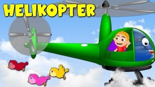 Nederlandse kinderliedjes  Helicopter etc [upl. by Yetak]