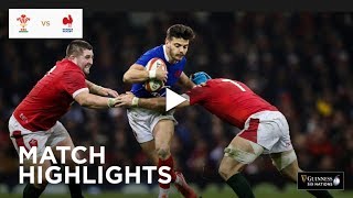 Extended Highlights Wales v France  Guinness Six Nations [upl. by Chubb]