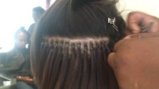 Micro Ring Hair Extensions For Thin Hair [upl. by Cohligan339]