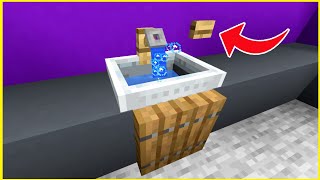 How to make a Working SINK in MINECRAFT [upl. by Remmus]