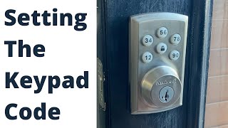 Kwikset Smartcode 888  How To Program The Keypad [upl. by Nikkie]