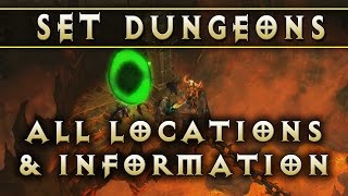 Diablo 3  Set Dungeon Locations Patch 24 [upl. by Nosnar]