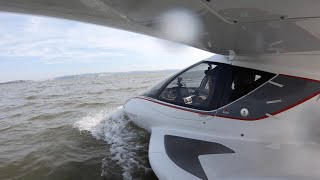 Flying a Seaplane in Rough Water Conditions [upl. by Dnaloy]