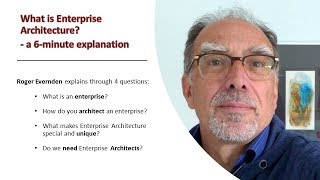 What is Enterprise Architecture A 6 minute explanation [upl. by Waldack]