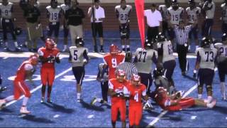 Franklin Cougars vs Canutillo Eagles 2014 Fourth Quarter High School Football [upl. by Beberg]