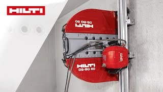 VORSTELLUNG der Wandsäge Hilti DST 10CA mit Cut Assist Technologie [upl. by Arly]