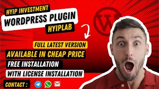 Full Latest Version HYIPLab  HYIP Investment WordPress Plugin In Cheap Price [upl. by Assiluy]