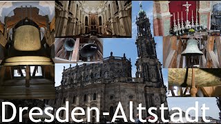 Dresden DD Glocken der Kathedral und ehem Hofkirche Ss Trinitatis Turmaufnahme [upl. by Redwine774]