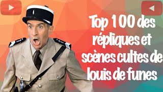 Top 100 des répliques et scènes cultes de Louis de Funès [upl. by Sowell]